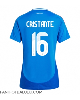 Italia Bryan Cristante #16 Echipament de Fotbal Replică European 2024 Femei Acasa